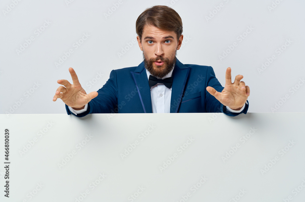 businessmen white paper in the hands of marketing copy-space studio businessmen white paper in the hands of marketing copy-space studio