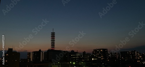 Photography toronto skyline at sunset