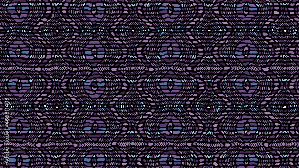 Abstract afro ethnic horizontal pattern. Abstract afro ethnic horizontal pattern.