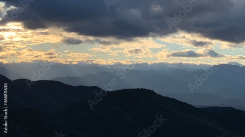 sunset in the mountains © 学 吉岡