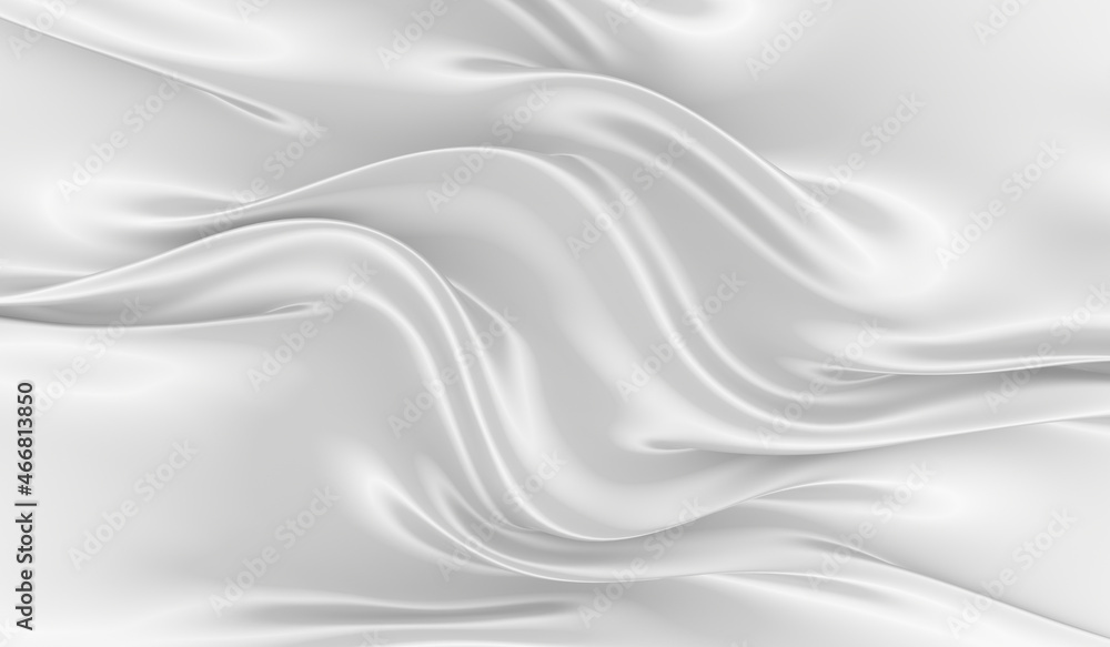 White silk background. Waves of red silk full screen. Abstract elegant background for your project. White silk background. Waves of red silk full screen. Abstract elegant background for your project.