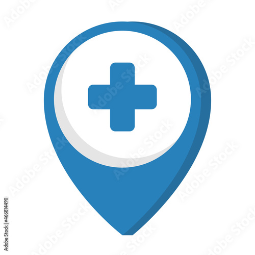 medical cross in pin