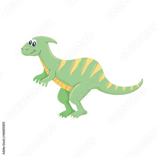 cute parasaurolophus character