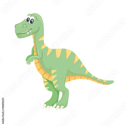 cute tyrannosaurus character