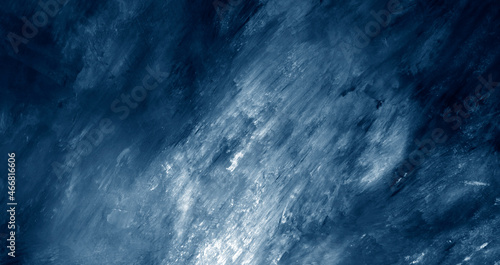 Fototapeta Naklejka Na Ścianę i Meble -  Beautiful Abstract Grunge Decorative Navy Blue Dark Wall Background