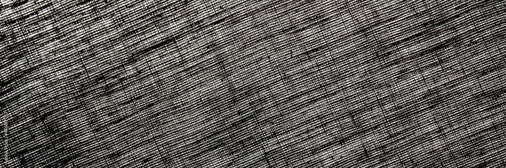Fototapeta premium abstract rough dark background linen natural fabric, short focus