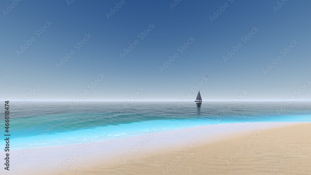 Perfect sky and water of ocean. Amazing sea landscape. Seascape background. Tourism, travel, holdiay, summer concept. Perfect sky and water of ocean. Amazing sea landscape. Seascape background. Tourism, travel, holdiay, summer concept.
