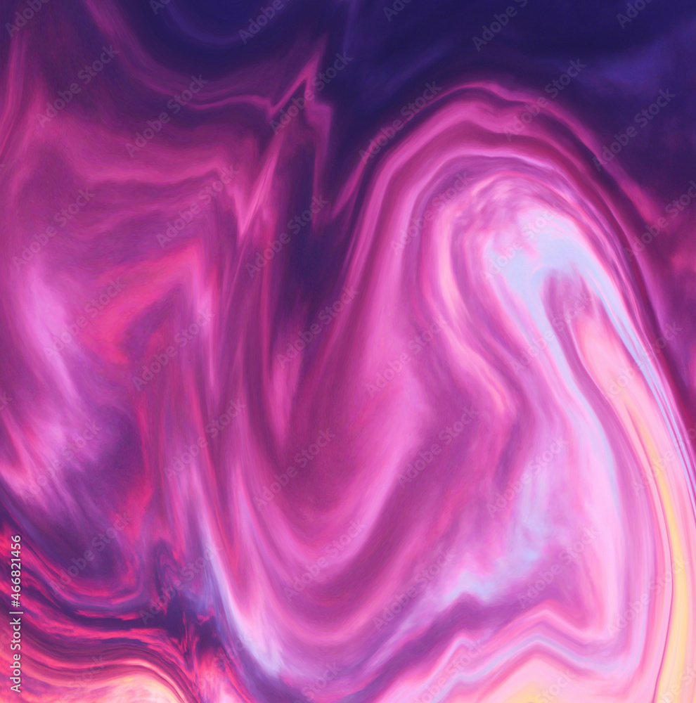 Fototapeta premium Modern Abstract colorful flow background. Wave Liquid color paint shape. Art design. 3D background with fluid. Trendy design 2023. 