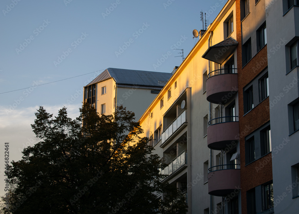 houses in the town