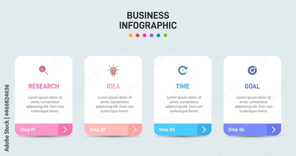 Infographic design with icons and 4 options or steps. Thin line vector. Infographics business concept. Can be used for info graphics, flow charts, presentations, web sites, banners, printed materials. Infographic design with icons and 4 options or steps. Thin line vector. Infographics business concept. Can be used for info graphics, flow charts, presentations, web sites, banners, printed materials.