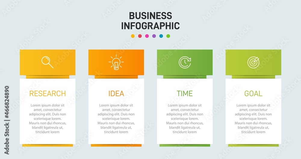 Infographic design with icons and 4 options or steps. Thin line vector. Infographics business concept. Can be used for info graphics, flow charts, presentations, web sites, banners, printed materials. Infographic design with icons and 4 options or steps. Thin line vector. Infographics business concept. Can be used for info graphics, flow charts, presentations, web sites, banners, printed materials.