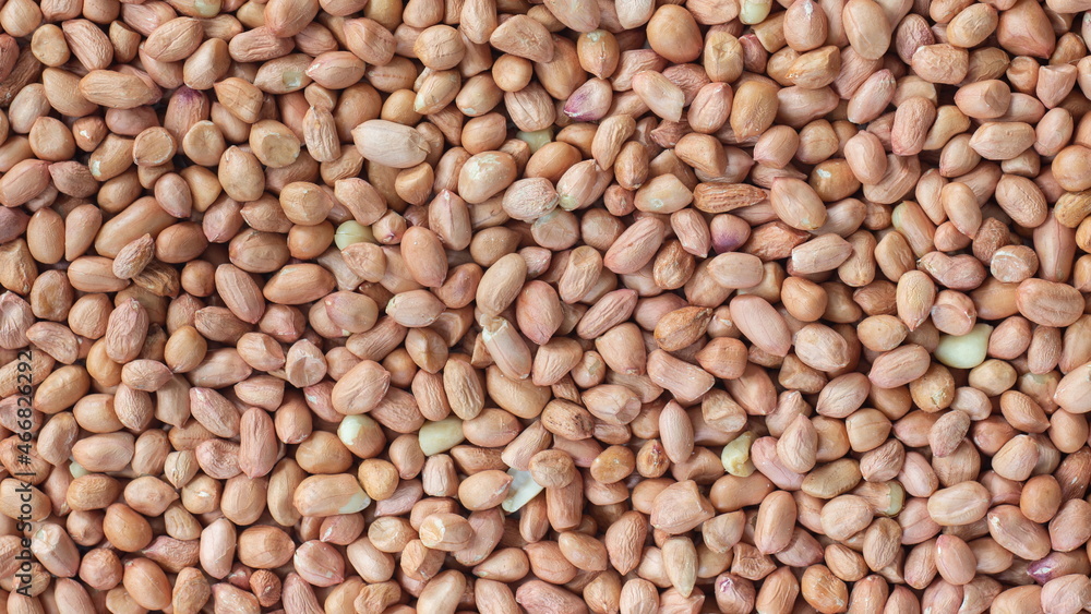 Peanut kernels with close up shot,top view. Peanut kernels with close up shot,top view.