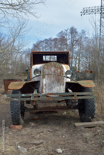 Soviet truck GAZ AA 