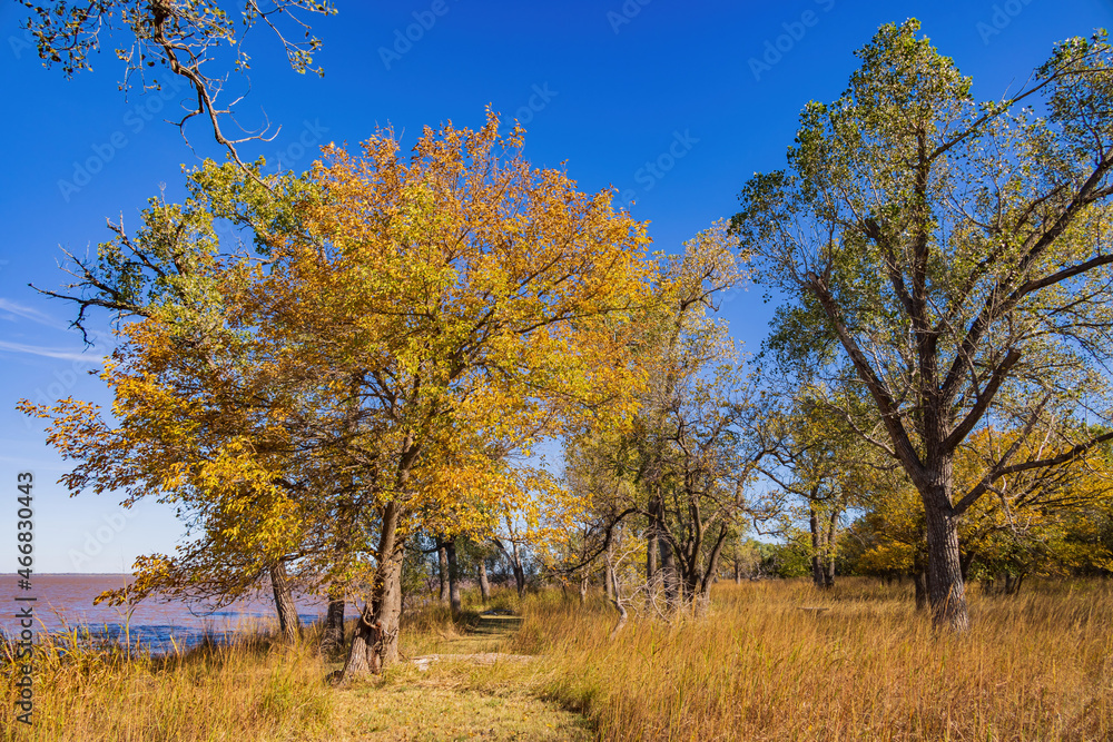 Autumn landscape of the Jet Recreation Nature Trail Autumn landscape of the Jet Recreation Nature Trail