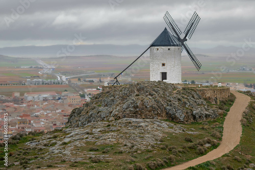 windmill on the hill