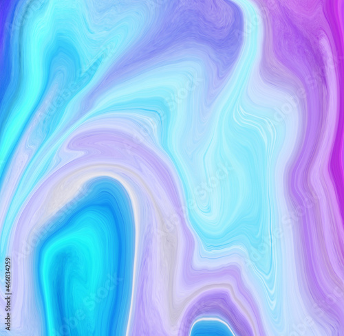Blue and Purple abstract liquid marble texture, fluid art. Very nice abstract colorful design swirl background Video. 3D Rendering, 4K. 