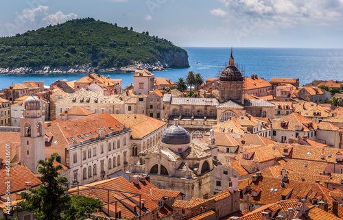 Old town Dubrovnik - Croatia - viewed from the city wall