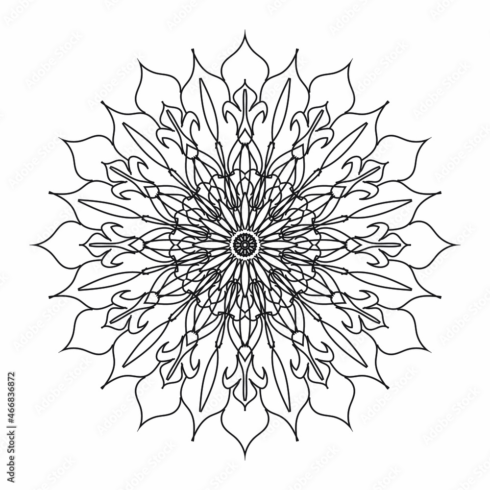 decorative concept abstract mandala illustration. EPS 10 decorative concept abstract mandala illustration. EPS 10