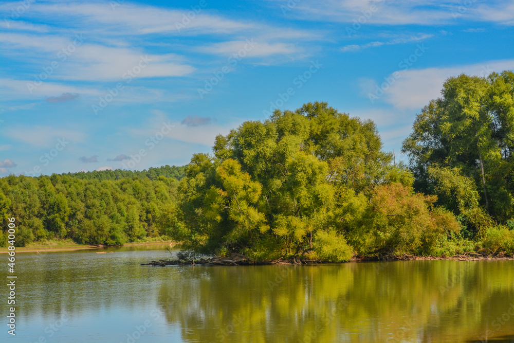 Beautiful view of Staunton River State park in Halifax County, Virginia Beautiful view of Staunton River State park in Halifax County, Virginia