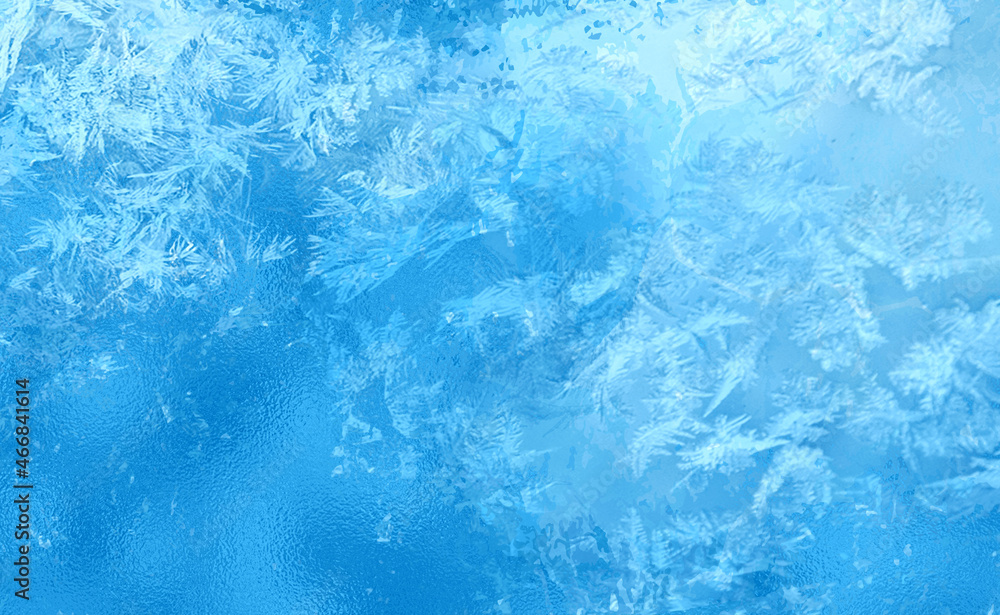 Abstract frozen background of ice. Rime, frost, ice texture. Ice pattern texture. Blue ice texture Background with crystal surface bright winter nature closeup for christmas design. Frosty surface. Abstract frozen background of ice. Rime, frost, ice texture. Ice pattern texture. Blue ice texture Background with crystal surface bright winter nature closeup for christmas design. Frosty surface.