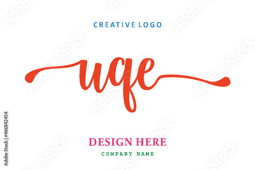 UQE lettering logo is simple, easy to understand and authoritative
