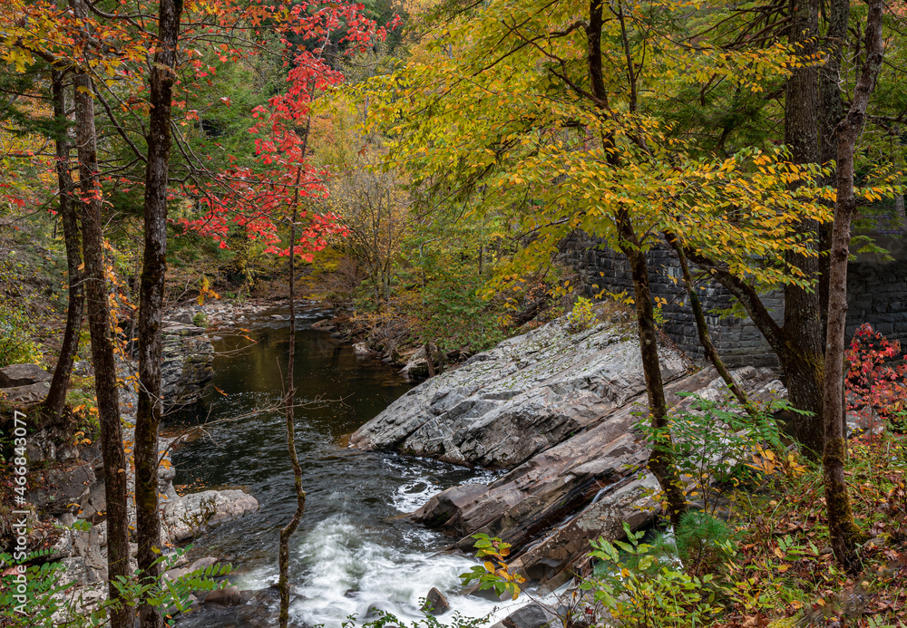 658-66 Autumn Color at the Sinks 658-66 Autumn Color at the Sinks