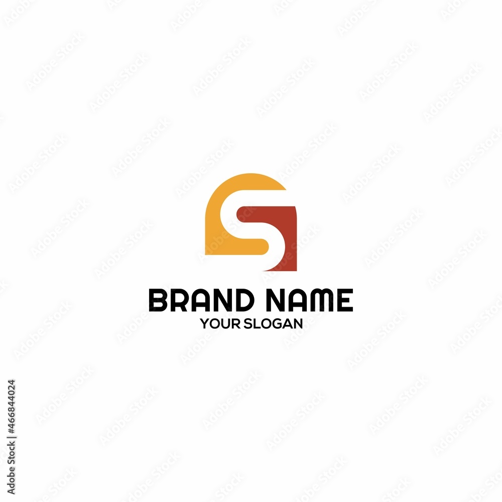 Initial SA Logo Design Vector Initial SA Logo Design Vector
