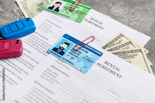 Rental agreements, driver l...