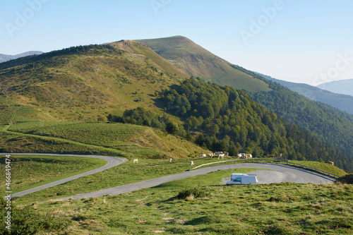 Hourquette d'ancizan, col des Pyrénées