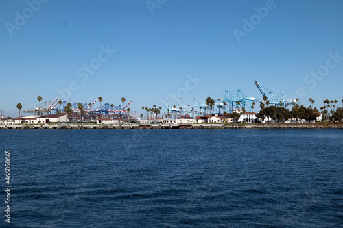 The Port of Los Angeles and Long Beach California