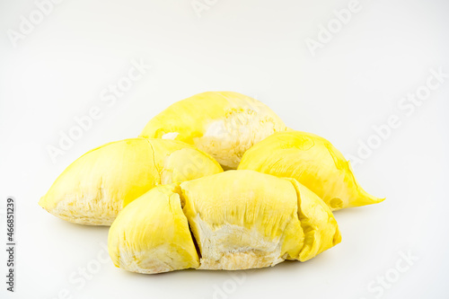Durian on Isolated white Background
