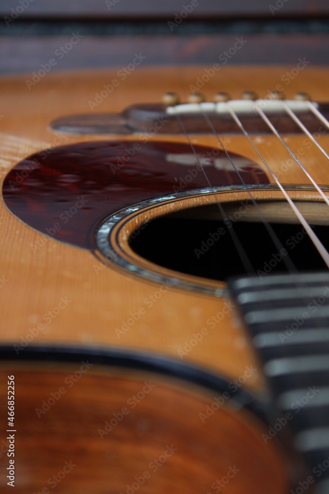 Obraz premium guitar close up