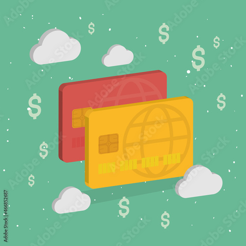 credit card poster