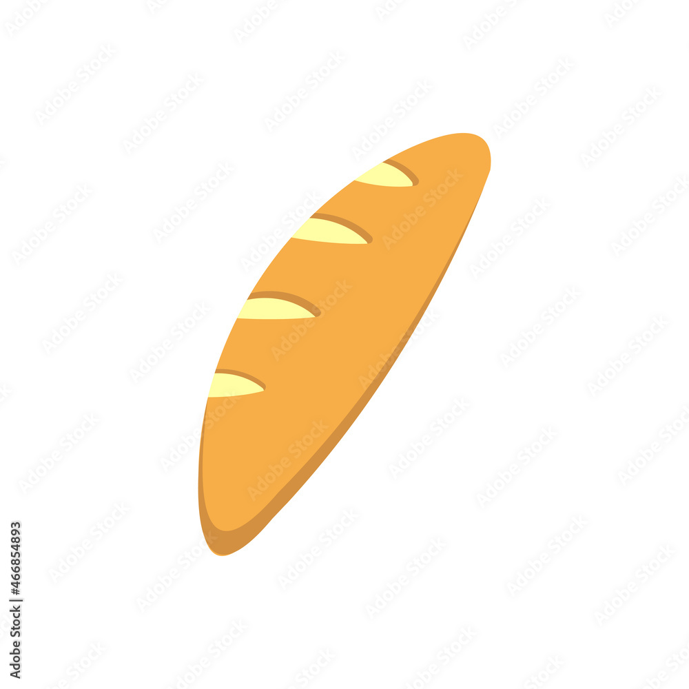 Bread icon design template vector isolated illustration