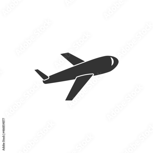 Plane icon design template vector isolated illustration