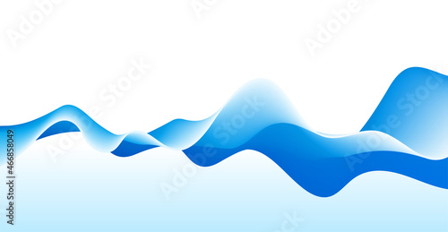 Vector abstract colorful flowing wave lines background. Design element for presentation. website template