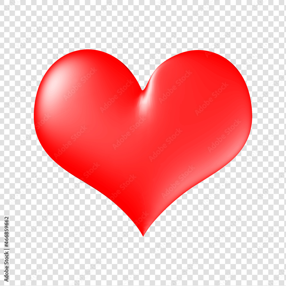 Vector red heart. Image in vector format. Icon, symbol, patterns. Vector red heart. Image in vector format. Icon, symbol, patterns.