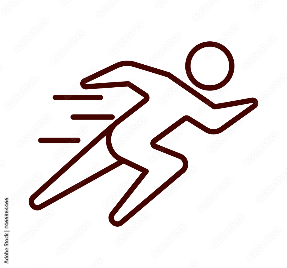 pictogram running man pictogram running man