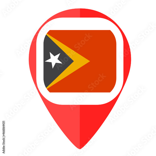 East Timor flag pin marker pointer locator map Free Download East Timor flag pin marker pointer locator map - GFXLoad