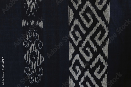 Traditional woven fabric from Lombok, West Nusa Tenggara, Indonesia