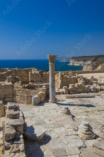 Ancient Kourion archaeological site in Limassol Cyprus photo