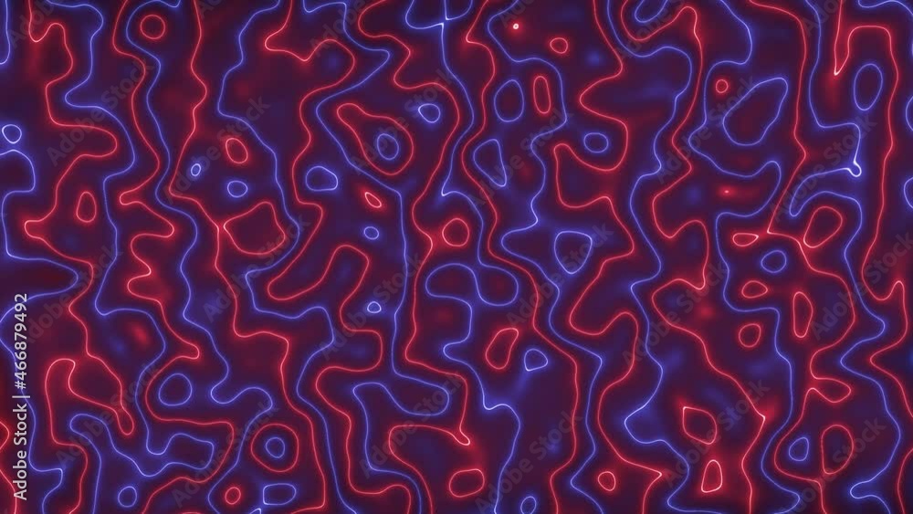Red blue neon light marble liquid animated background, Neon light background liquid animation Red blue neon light marble liquid animated background, Neon light background liquid animation