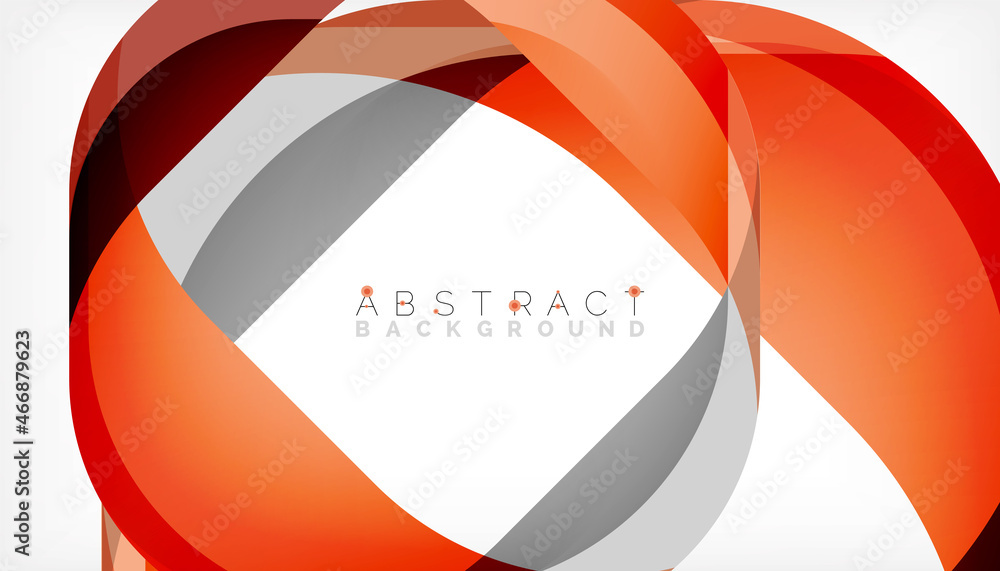 Abstract square shape with overlapping waves, minimal geometric background. Vector Illustration For Wallpaper, Banner, Background, Landing Page Abstract square shape with overlapping waves, minimal geometric background. Vector Illustration For Wallpaper, Banner, Background, Landing Page