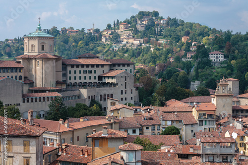 Bergamo. Lombardia. Panorama della città