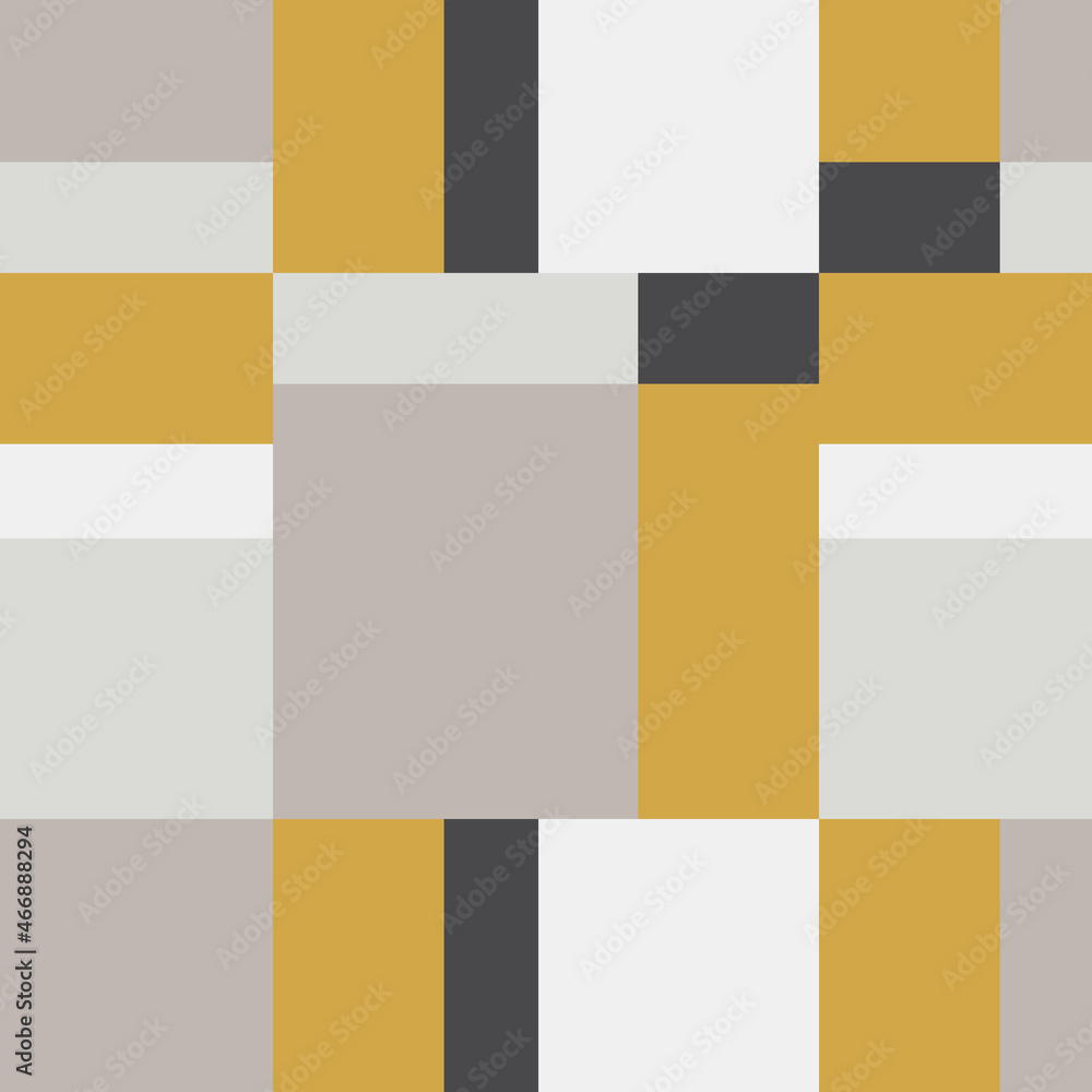 Cute Scandinavian geometric seamless pattern in neutral colors