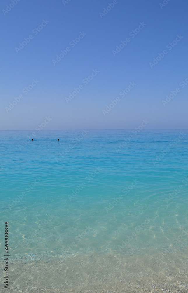 the different colors of the mediterranean sea