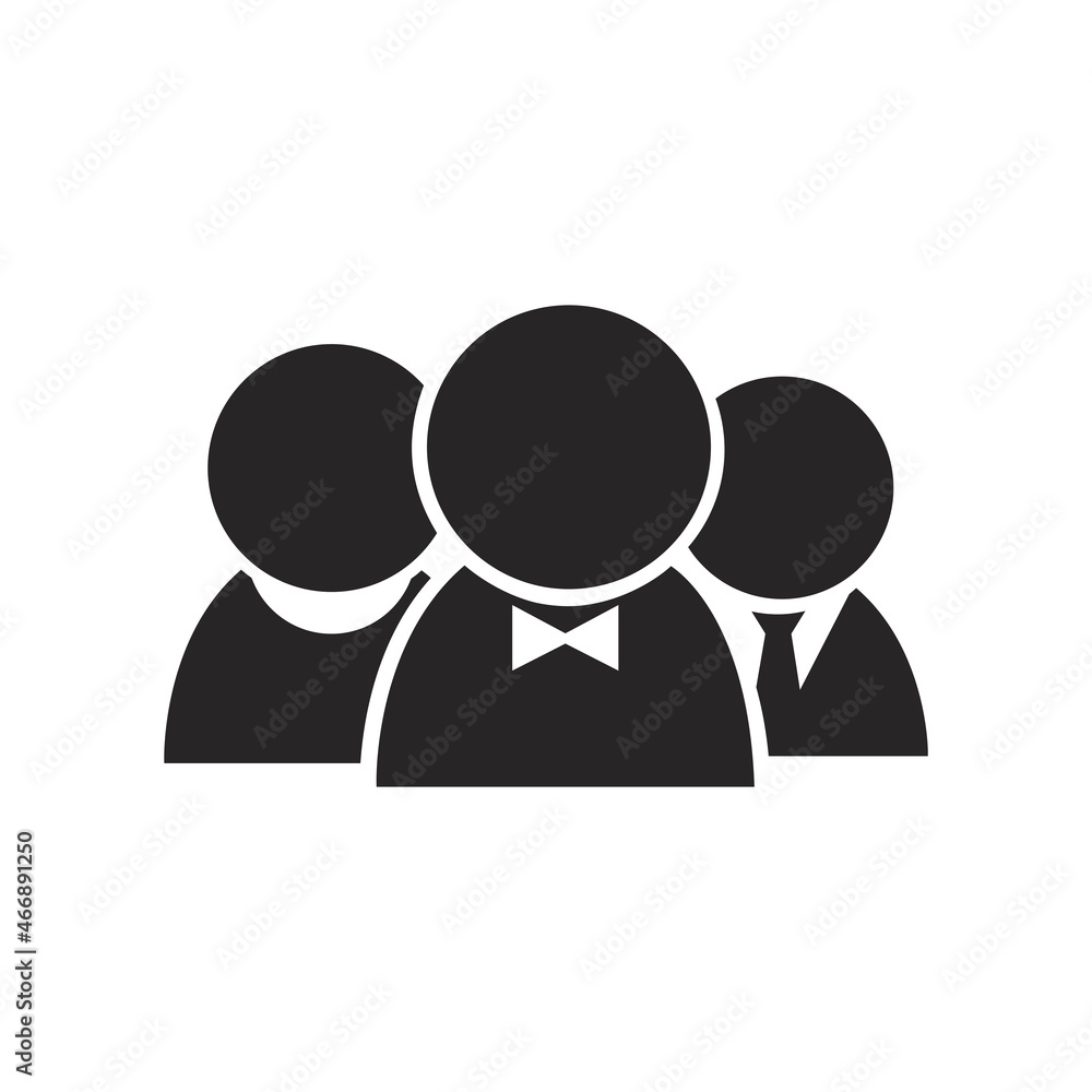 Meeting icon vector illustration design Meeting icon vector illustration design