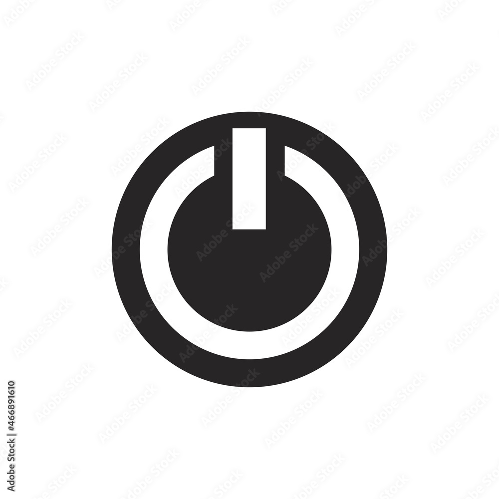 Button icon vector illustration design Button icon vector illustration design