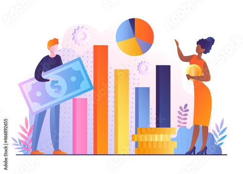 Corporate strategy concept