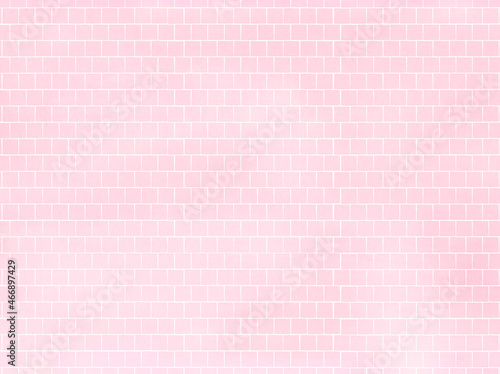 かわいいピンクのタイル壁紙背景